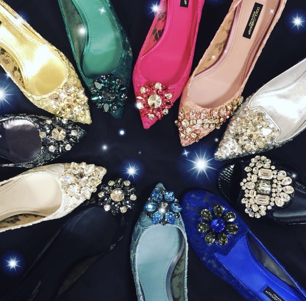 dolce&gabbana レインボーシューズ 画像